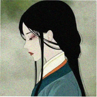 520影视留言观众头像：戴耳机记录笔记的插画形象